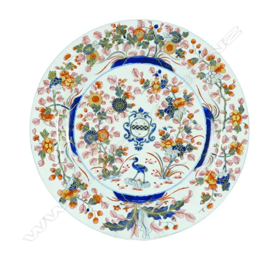 A Chinese Imari armorial charger