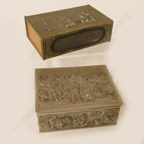 A Dutch .833 standard silver cigarette box