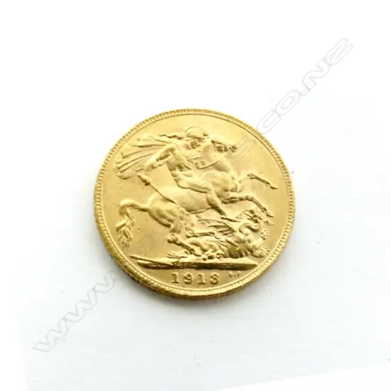 GOLD SOVEREIGN 1913 (558)