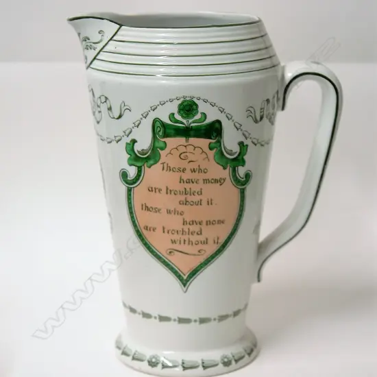 A Royal Doulton 'Old Proverbs' jug