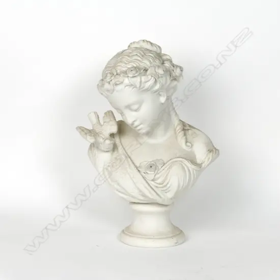 A Victorian Parian bust