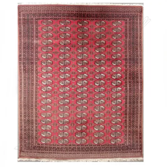 A tribal Bukhara rug