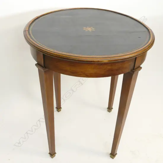 A European beech occasional table