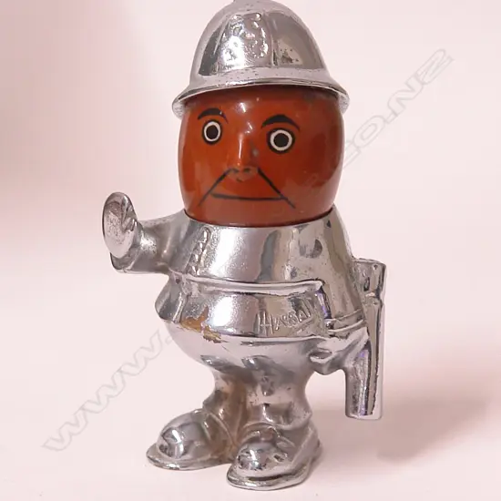 A rare c.1912 John Hassall British 'Robert' policeman car mascot