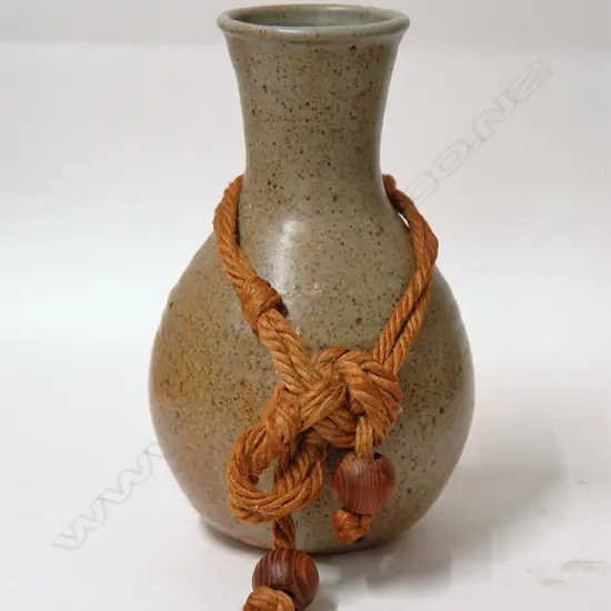 A 1950s Len Castle baluster stoneware vase