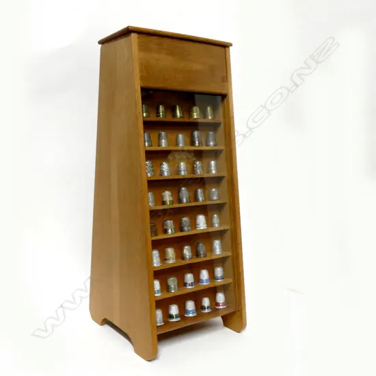 A collection of 80 thimbles