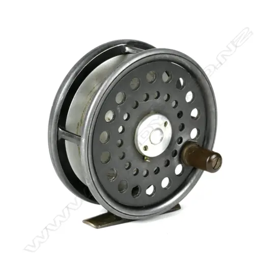 A 3¾" trout reel by J.J.S Walker Brampton & Co (Alnwick)