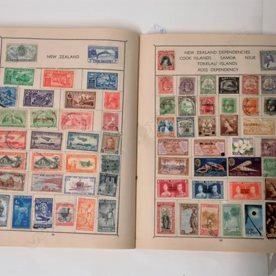 A world stamp collection