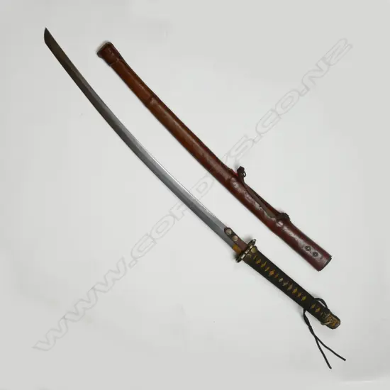 A Japanese Shin Gunto katana