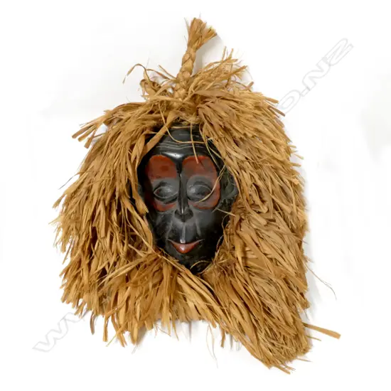 An African tribal mask