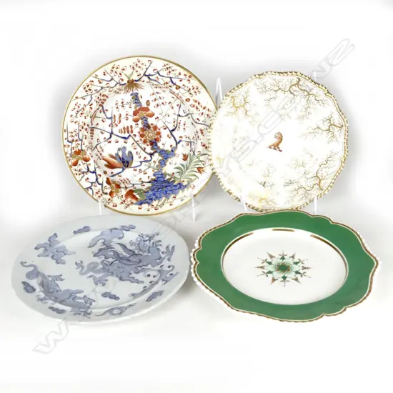 A selection of antique plates