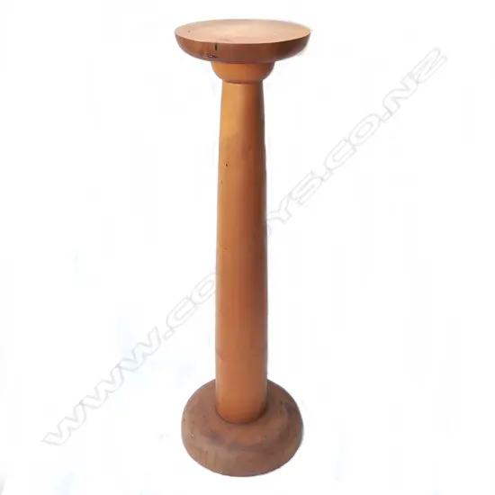 A N.Z. golden kauri plant stand