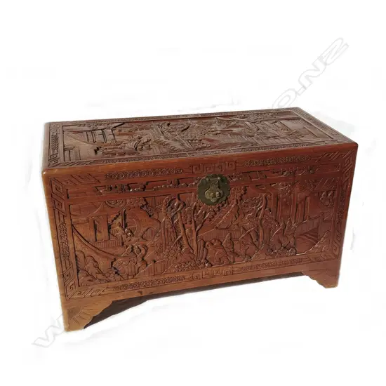 A good Chinese camphorwood chest