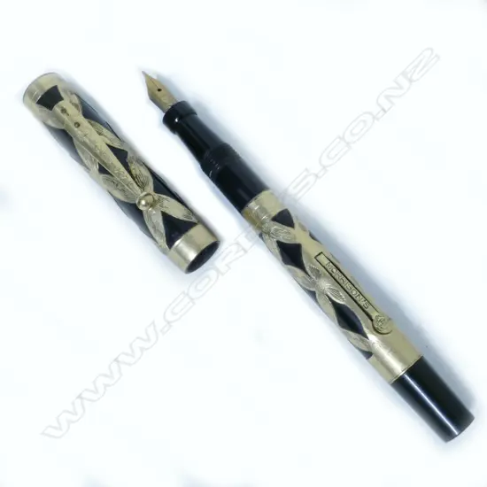 Morrison's overlay fountain pen