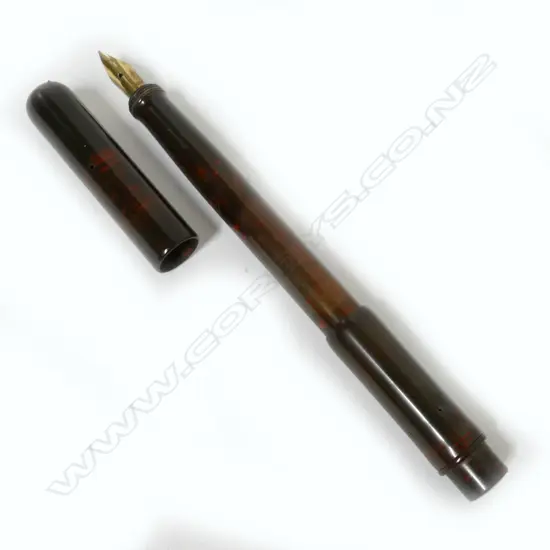 Moores non-leaking slide filler fountain pen