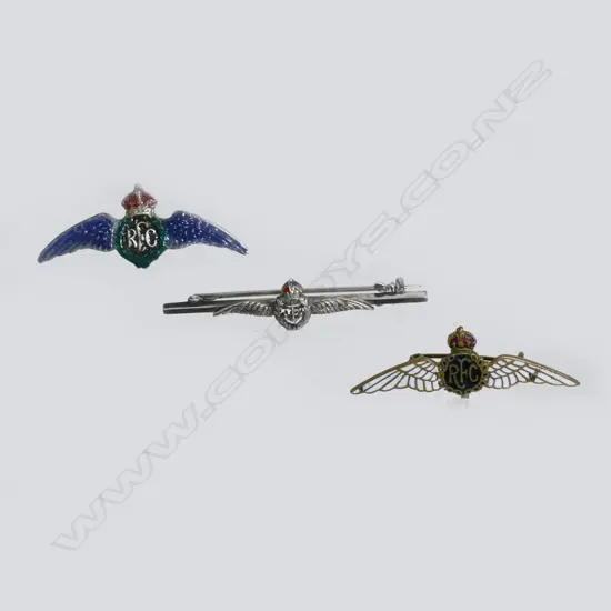 Two R.F.C. sweetheart badges