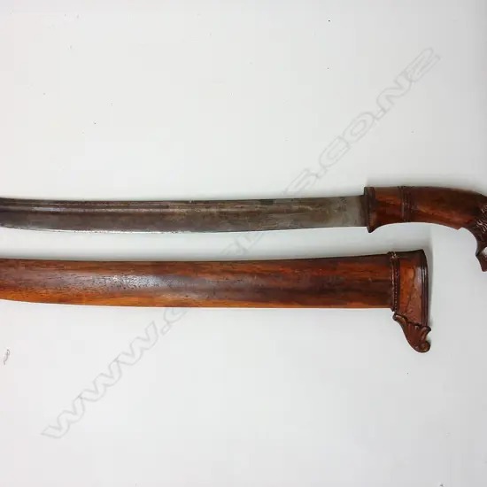 A vintage Indonesian sword knife