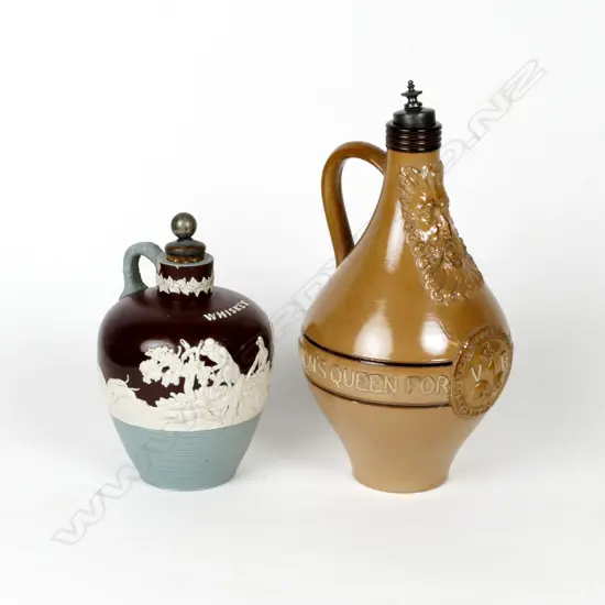 A Doulton Lambeth stoneware bellarmine