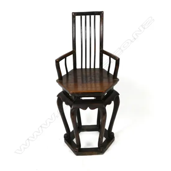 An old Chinese child's chair