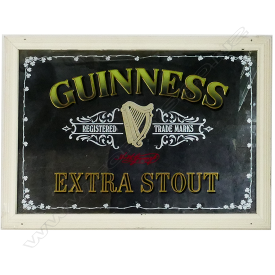 A vintage advertising pub mirror