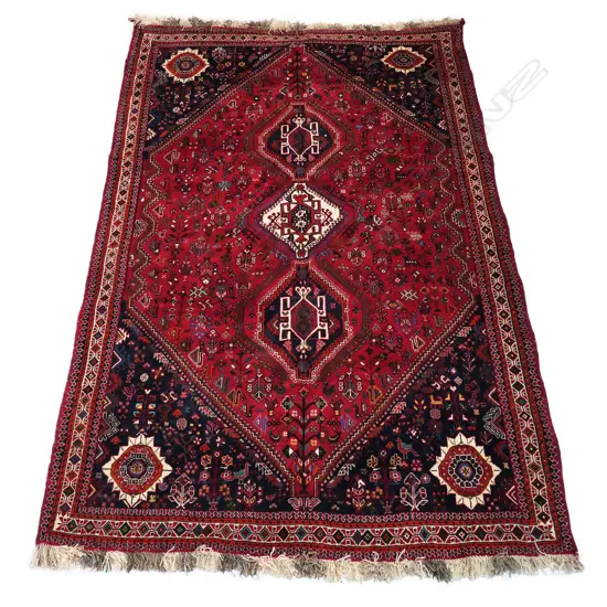 A large Qashqai Persian carpet,