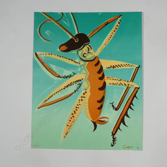 Rodney Fumpston (b.1947) 'Weta'