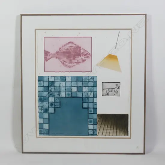 Rodney Fumpston 'Home Decorating - Quotes' etching