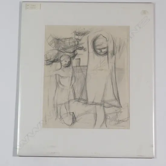 Roy Dalgarno untitled sketch of children