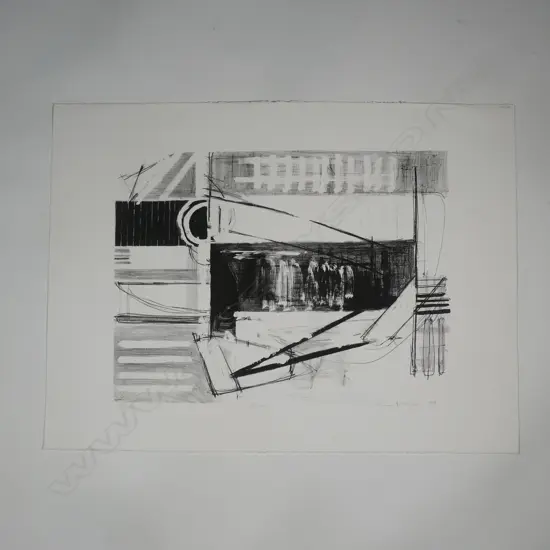 Simon McIntyre (b. 1955) Plimsoll lithograph 12/14