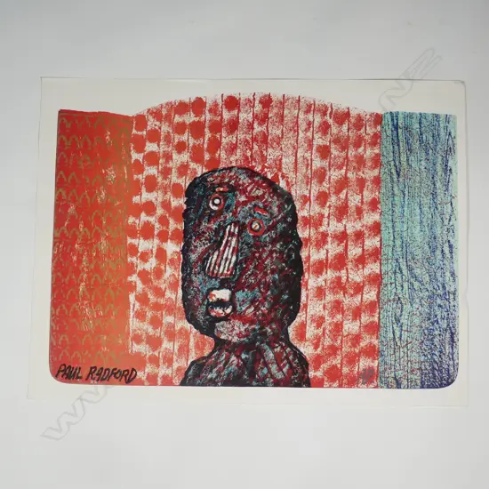 Paul Radford (b. 1957) Untitled artist proof lithograph