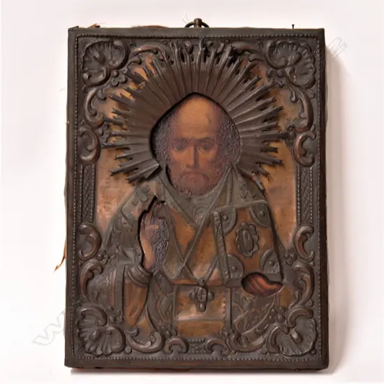 A late 19th/early 20thC Russian icon