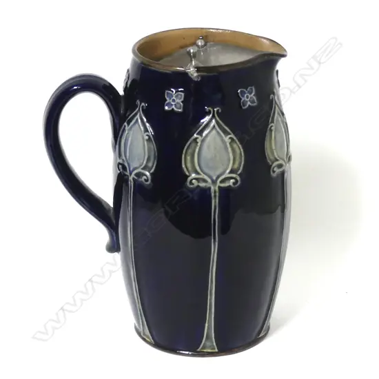 A Royal Doulton stoneware baluster jug