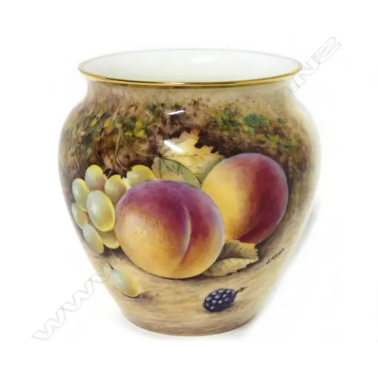A small Royal Worcester vase