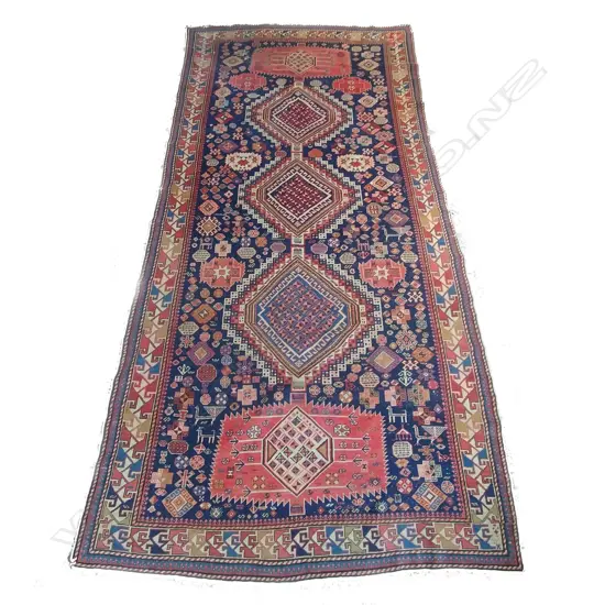 SHIRVAN PERSIAN RUG 3500 x 1750 W/ CERT
