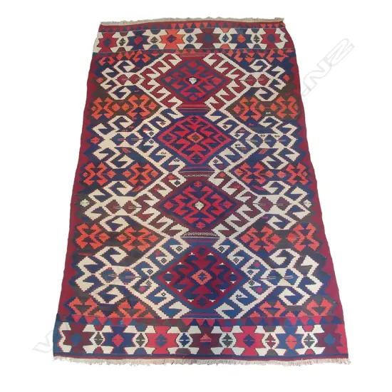 A Turkish Karakecili kilim rug