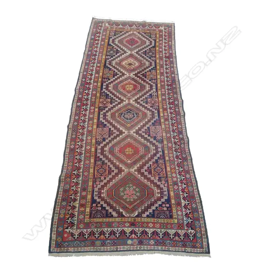 A fine antique Shirvan runner