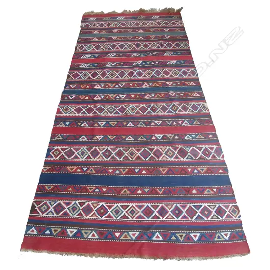 A Caucasian Shirvan kilim rug