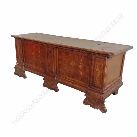 A mid-19thC Italian cassone