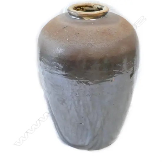 A large old Chinese provincial storage pot