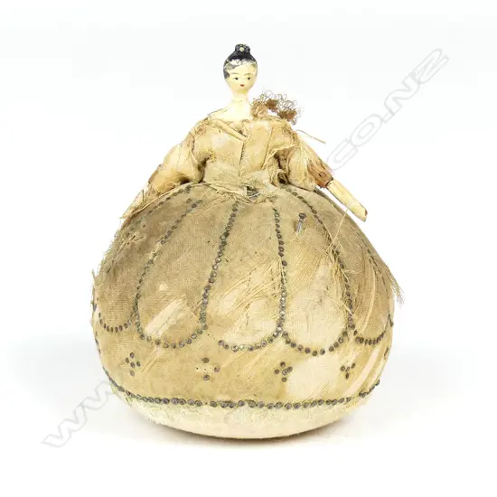 A rare Georgian pin cushion