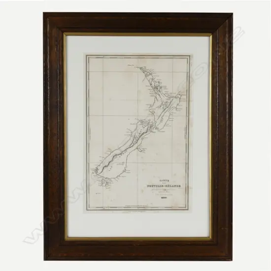 An early map of New Zealand