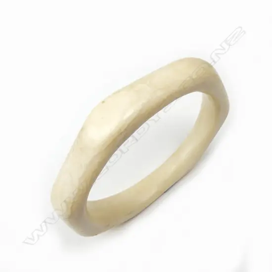 A vintage ivory bangle