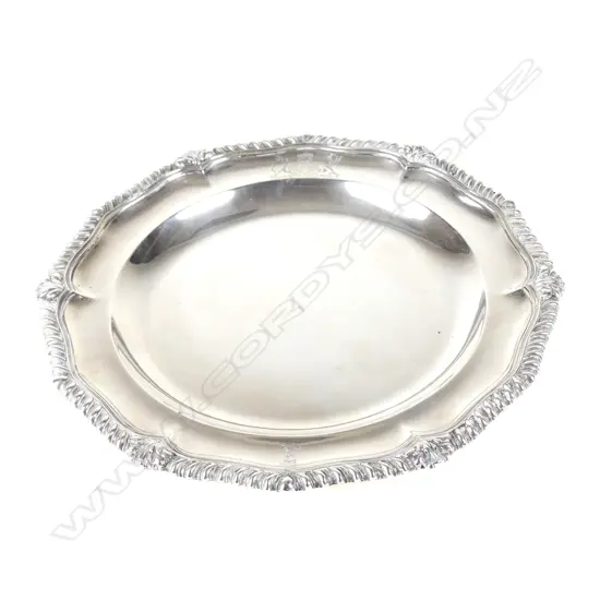 A William IV silver plate