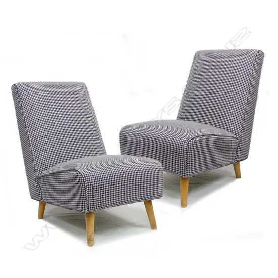 Pair of retro sofa chairs