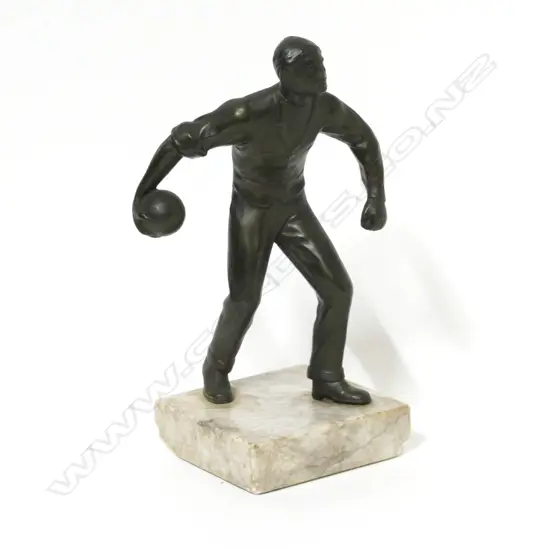 An American 1930s period spelter statuette