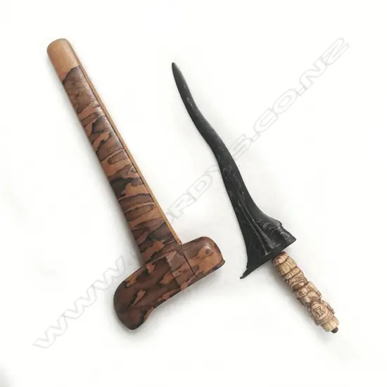 A vintage Celebes kris