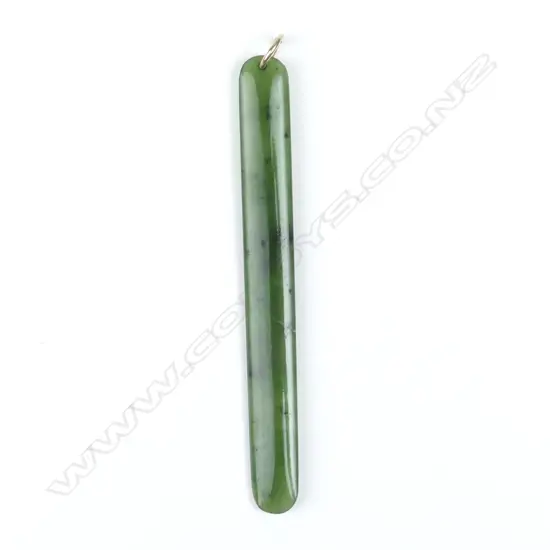 A greenstone pendant