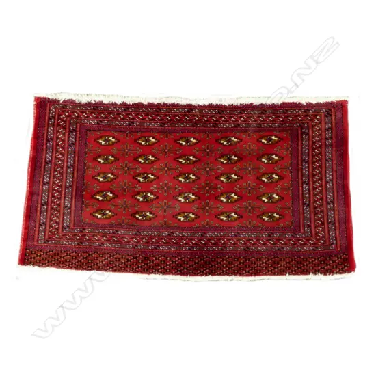 An Iranian Turkoman tribal mafrash bag face