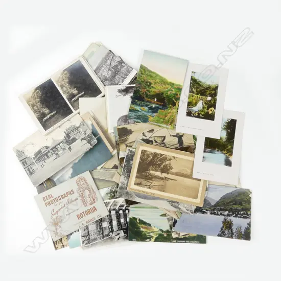 A collection of  NZ postcards