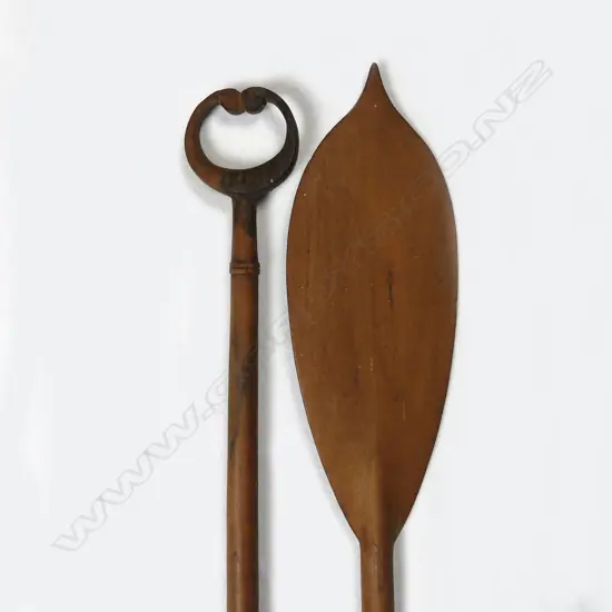 Two Solomon Islands paddles